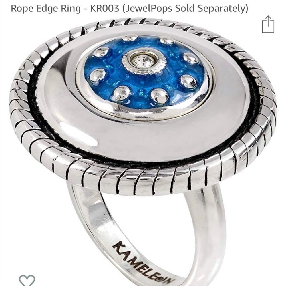 Kameleon - Size 6 - Rope Edge Ring - Picture 2 of 3